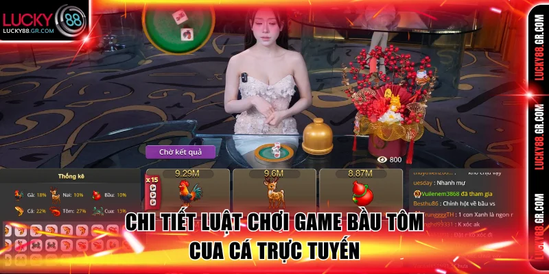 Chi tiết luật chơi game Bầu Tôm Cua Cá